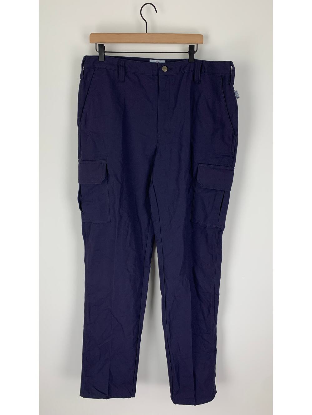Tyndale FRC Mens Utility Cargo Pants Size 38x38 Navy Blue K215T New FR Work